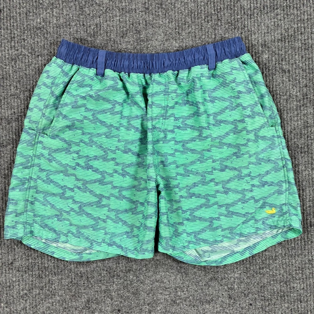 Southern Marsh Mens Performance Lined Running Shorts Size M Green Athletic